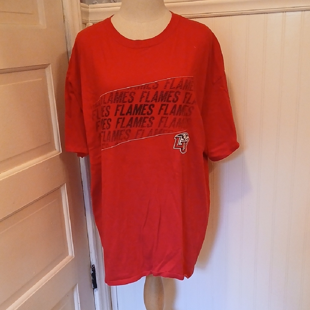 Red Liberty  Flames Graphic Tee